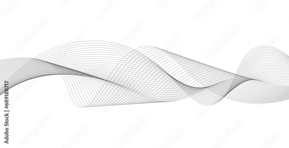 black and white wavy stripes background. Vector illustration black and white wavy stripes background. Vector illustration