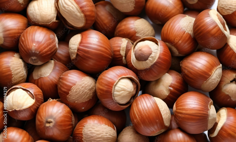 Isolated Hazelnut Isolated Hazelnut