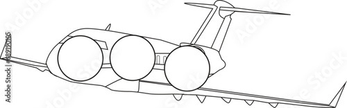 Air Plane dot marker