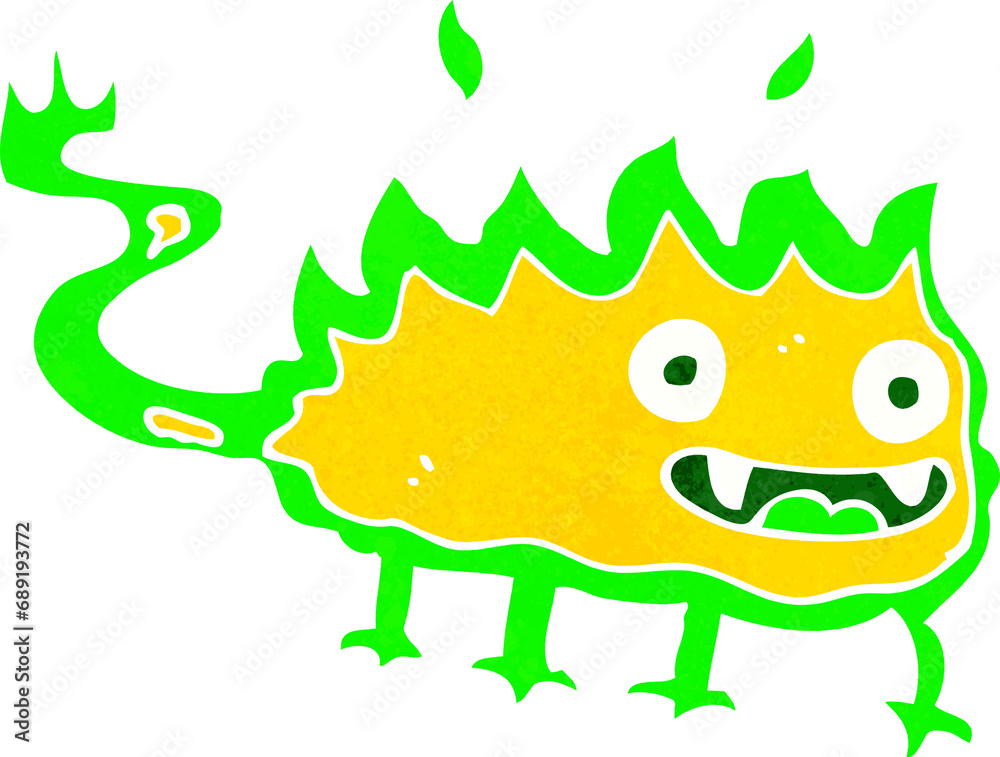 cartoon little fire demon cartoon little fire demon