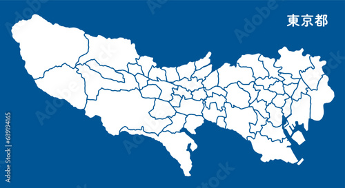 東京の地図