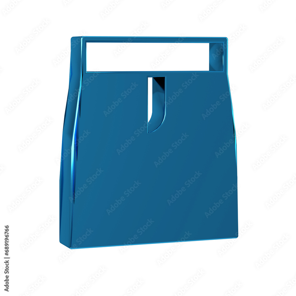 Blue Skirt icon isolated on transparent background. Blue Skirt icon isolated on transparent background.