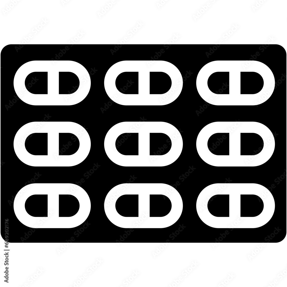 Pills Packet vector design .svg Pills Packet vector design .svg