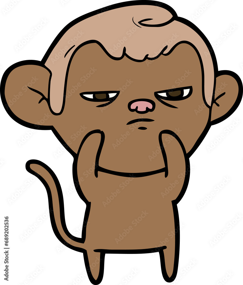 cartoon monkey cartoon monkey