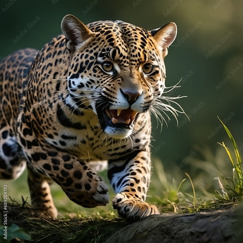 Obraz premium portrait of a leopard