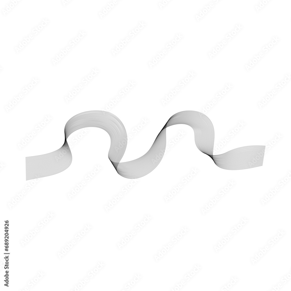 Abstract Wavy Line Abstract Wavy Line