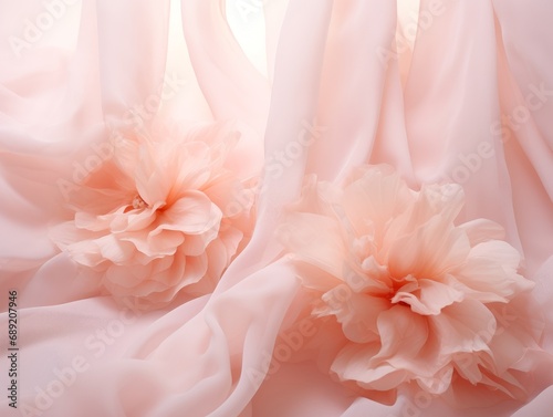 an attractive blush pink cloth background