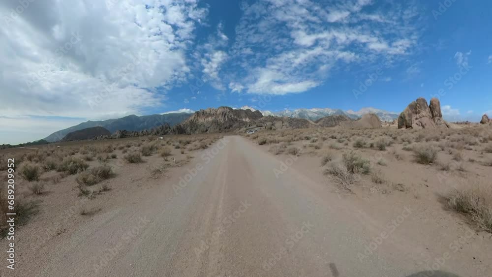California Desert Off Road Driving Front 09 Alabama Hills E Sierra California USA California Desert Off Road Driving Front 09 Alabama Hills E Sierra California USA