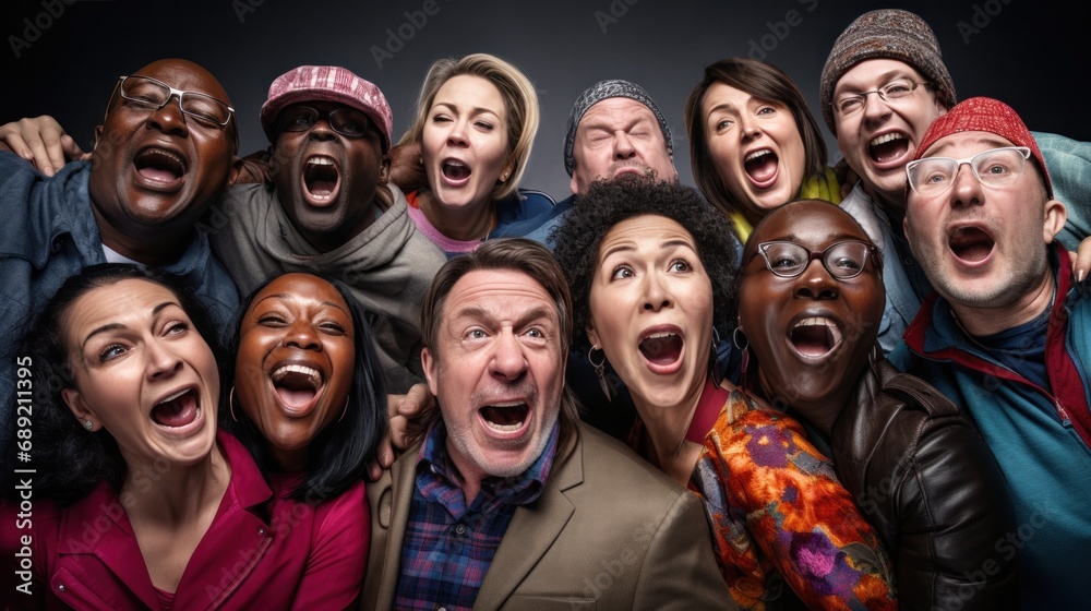 ndividuals faces as they react to winning the lottery. Capture multiple winners from a diverse range of age, gender and ethnicity backgrounds, shock, expression, happy ndividuals faces as they react to winning the lottery. Capture multiple winners from a diverse range of age, gender and ethnicity backgrounds, shock, expression, happy