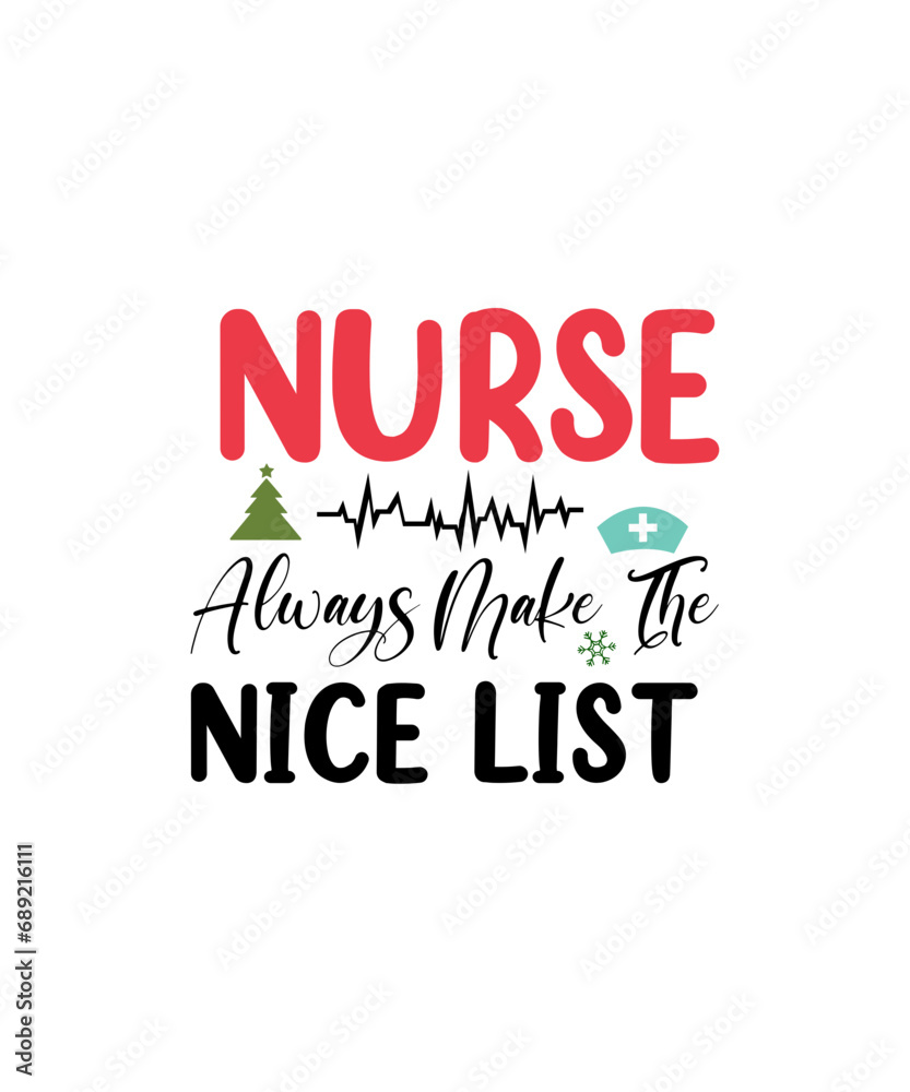 Christmas Nurse svg Bundle, Santa's Favorite Nurse svg, Christmas Stethoscope svg, Christmas Nurse Crew svg Christmas Nurse svg Bundle, Santa's Favorite Nurse svg, Christmas Stethoscope svg, Christmas Nurse Crew svg