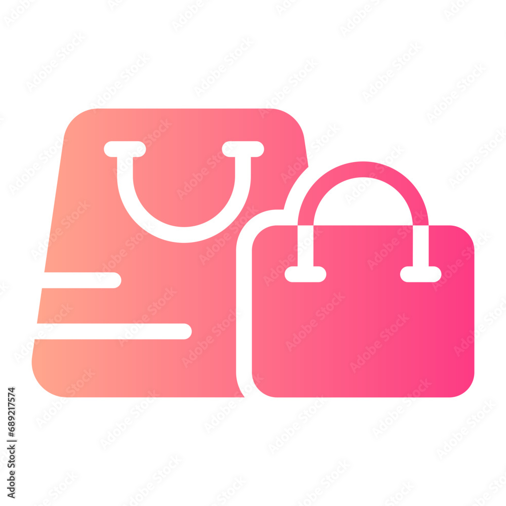 shopping gradient icon shopping gradient icon