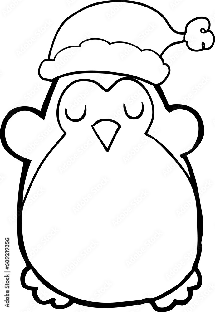 cute christmas penguin cute christmas penguin