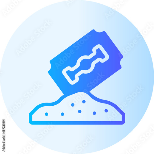 cocaine gradient icon