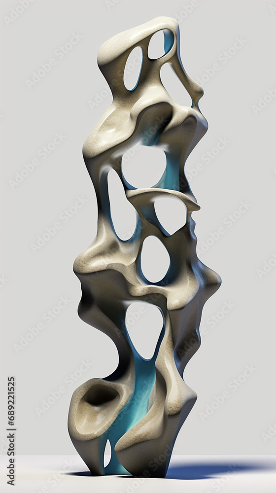 custom made wallpaper toronto digitalThe material of the stone, handicrafts, the shape of the water flow containing liquid created with Generative Ai