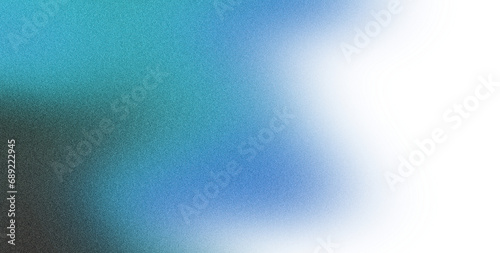 black blue green , color gradient rough abstract background shine bright light and glow template empty space , grainy noise grungy texture on transparent background cutout