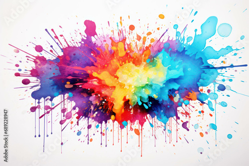Holi paint texture background design powder explode colors abstract explosion background splashing art