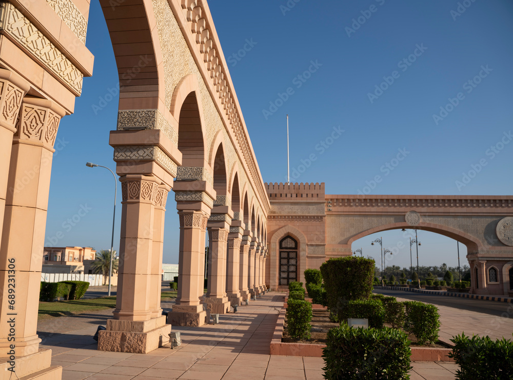 gate of Sohar city in Oman