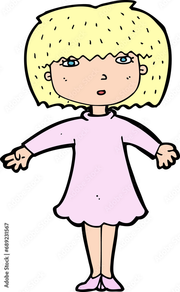cartoon surprised woman cartoon surprised woman