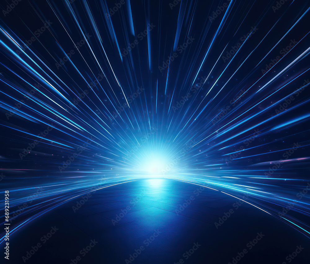 Fototapeta premium Star fiction science explosion starburst universe nebula future binary information burst galaxy