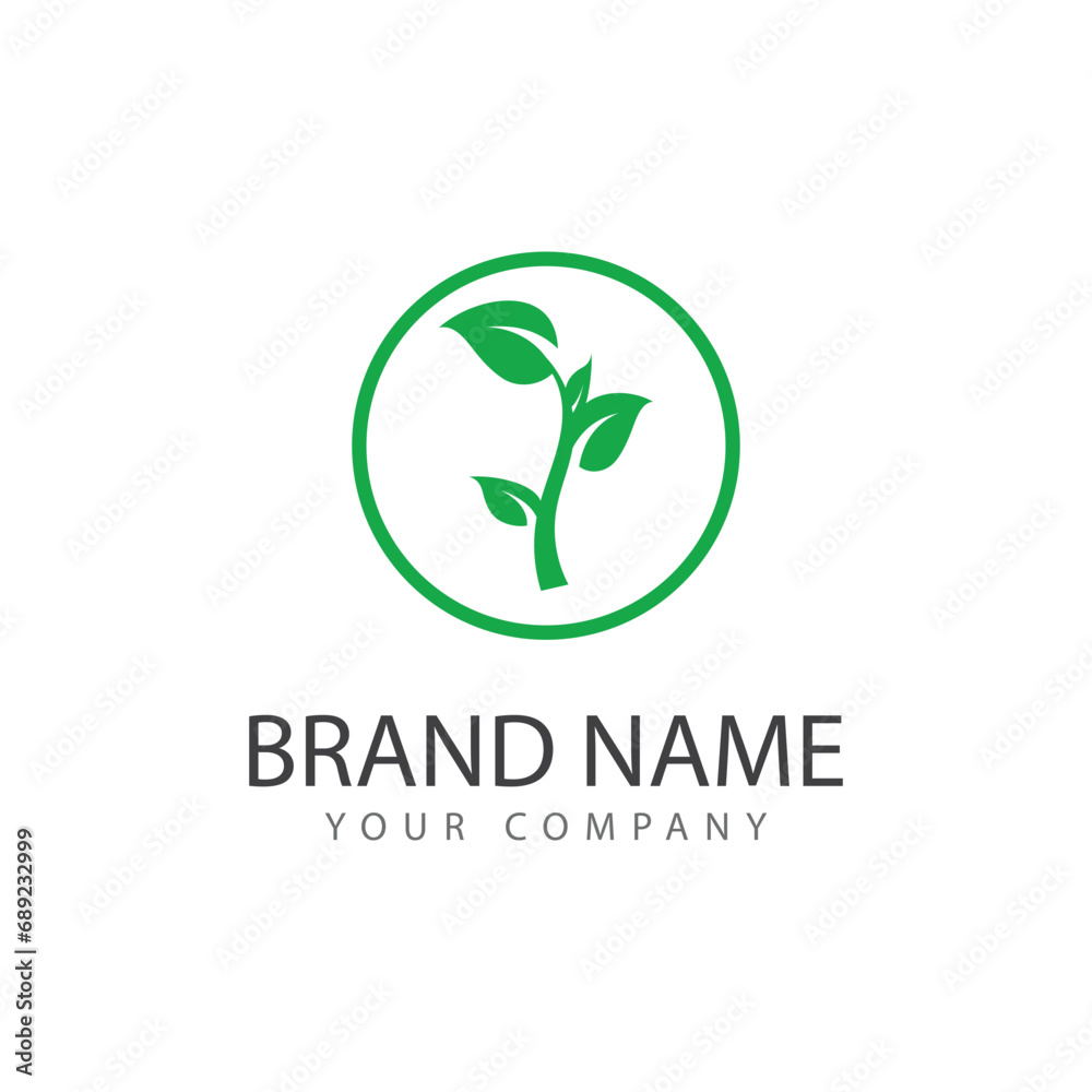 Leaf logo vector template element symbol design Leaf logo vector template element symbol design