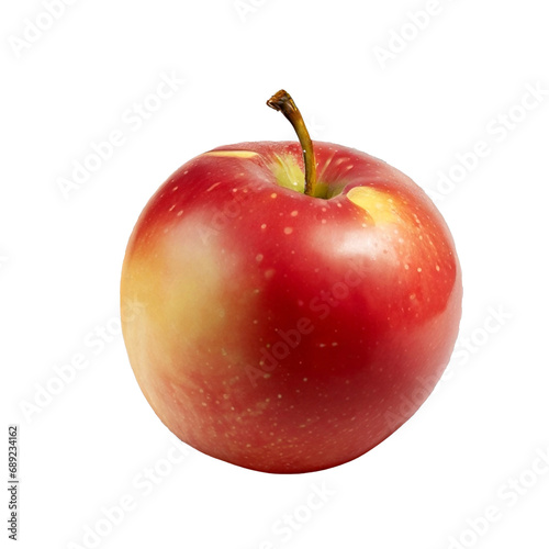 Apple isolated on transparent or white background, png