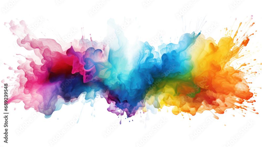 Rainbow colors, isolated on clear background, PNG file. Rainbow colors, isolated on clear background, PNG file.