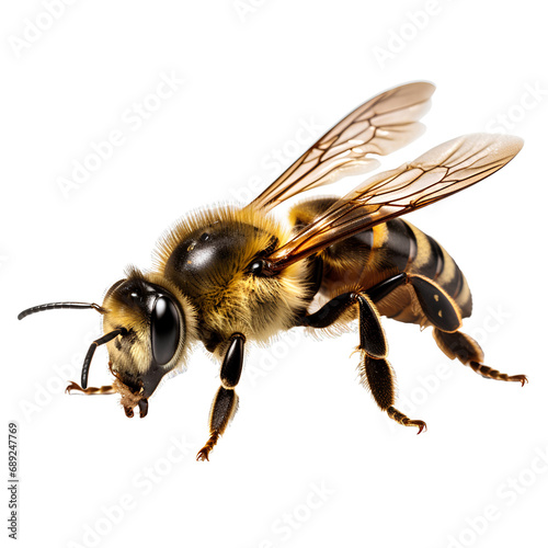 bee on transparent background PNG is easy to decorate and use. © I LOVE PNG