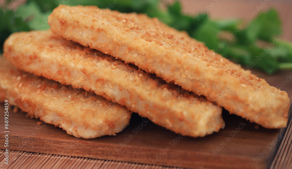 Crispy fish fillet