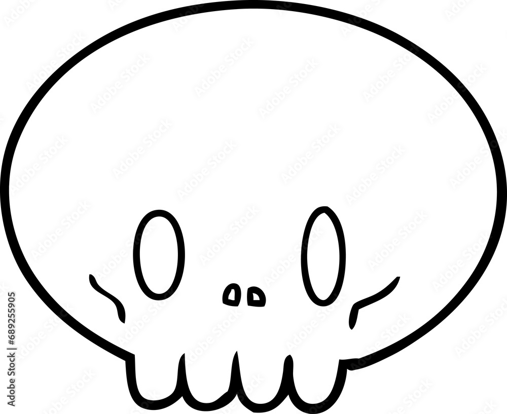 cartoon skull cartoon skull