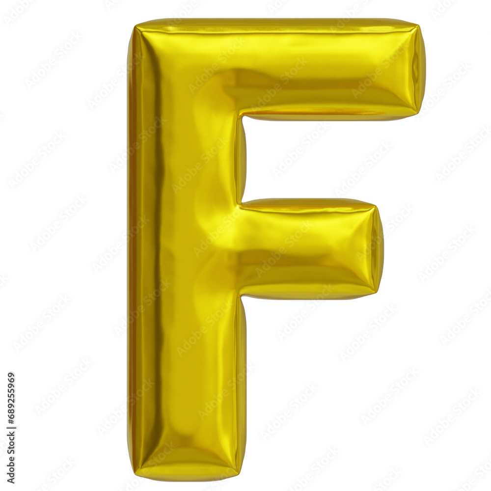 3D Balloon Font Render Yellow 3D Balloon Font Render Yellow