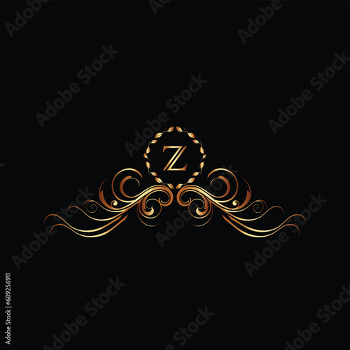 Creative Initial letter Z logo design with modern business vector template. Creative isolated Z monogram logo design 