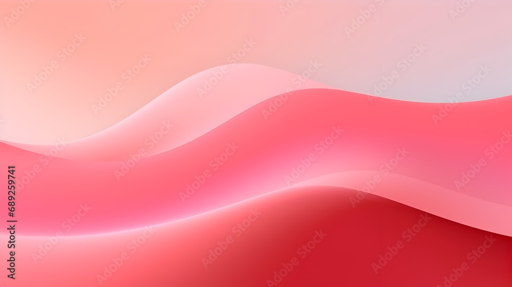 Abstract pink waves, fluid design, vibrant, modern art, graceful curves Abstract pink waves, fluid design, vibrant, modern art, graceful curves