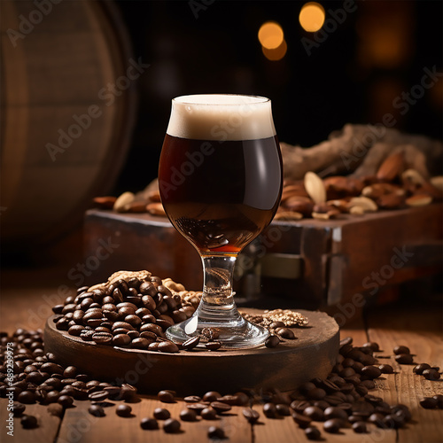 A Glass of Brown Ale