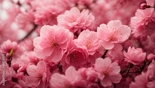 Cherry Blossom Pink Swirling Patterns. © xKas