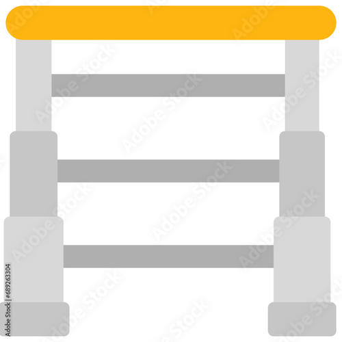 Folding Down Ladder Icon