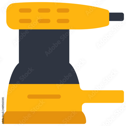 Orbital Sander Tool Icon