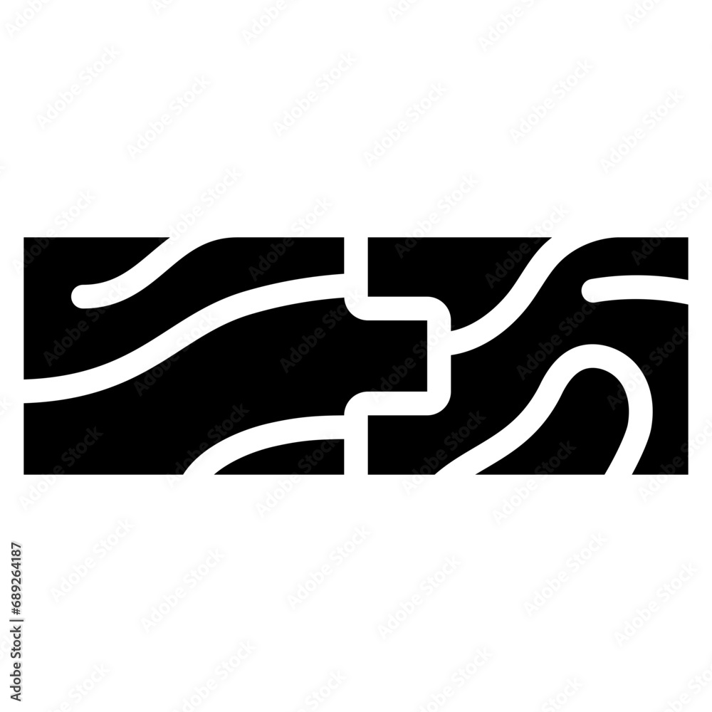Tongue And Groove Joint Icon Tongue And Groove Joint Icon