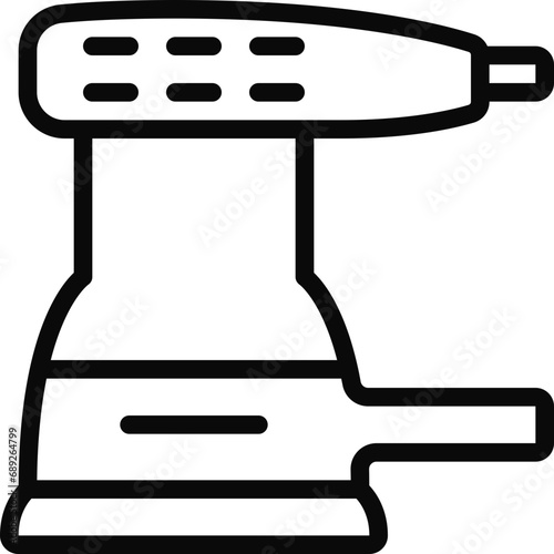 Orbital Sander Tool Icon