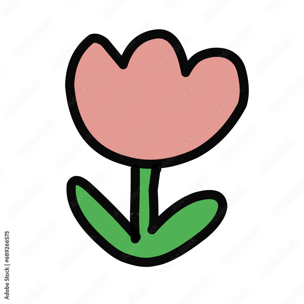 Hand drawn Abstract funny cute Comic characters Hand drawn Abstract funny cute Comic characters