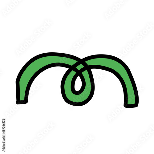 Hand drawn Abstract funny cute Comic characters