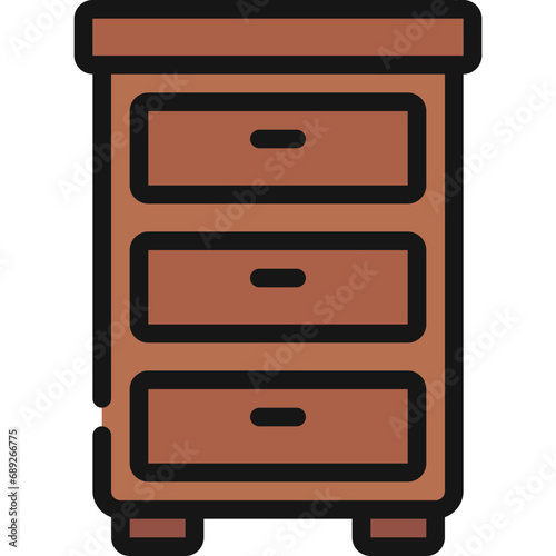 Chest Of Draws Icon
