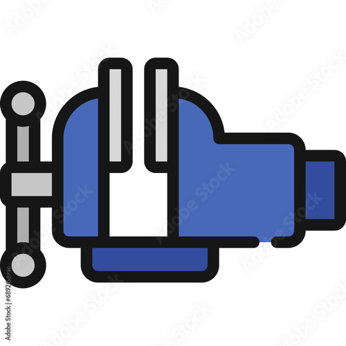 Bench Vice Tool Icon