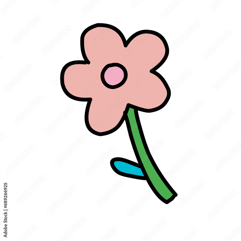 Hand drawn Abstract funny cute Comic characters Hand drawn Abstract funny cute Comic characters