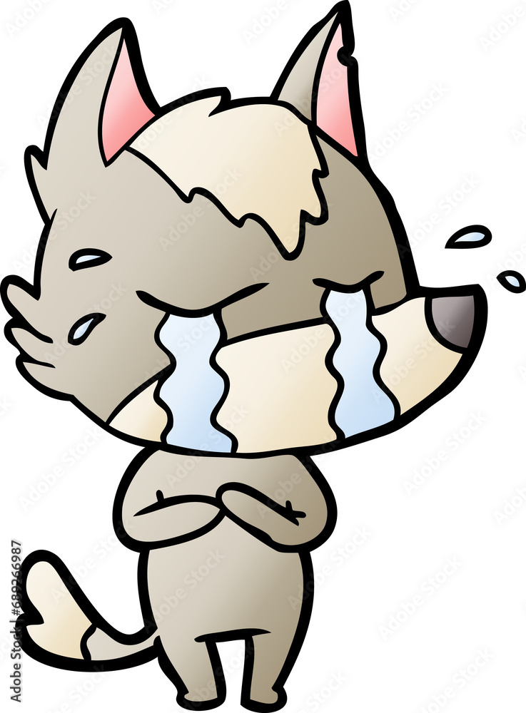 cartoon crying wolf cartoon crying wolf