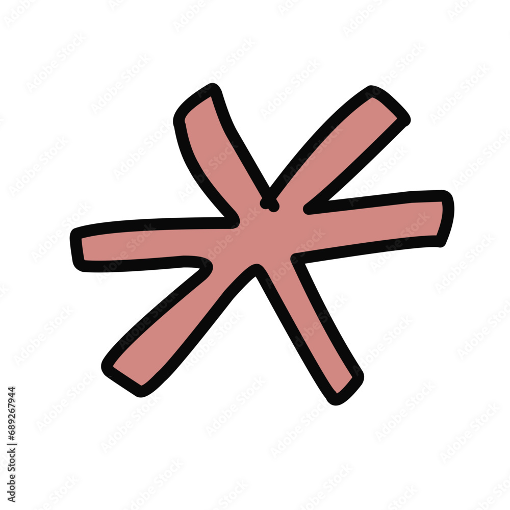 Hand drawn Abstract funny cute Comic characters Hand drawn Abstract funny cute Comic characters
