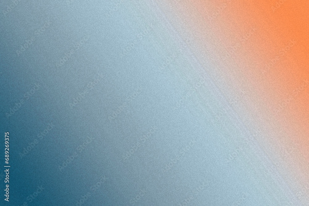 Yellow orange gold coral peach pink brown teal blue abstract background for design. Color gradient, ombre. Matte, shimmer. Grain, rough, noise. Colorful. Template. copy space. - obrazy, fototapety, plakaty 