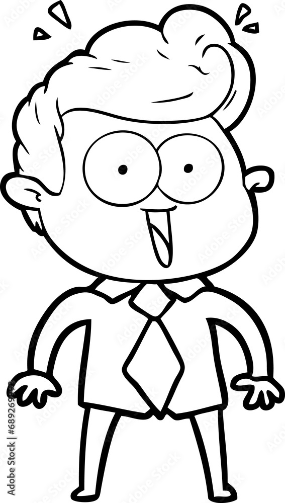 cartoon staring man cartoon staring man