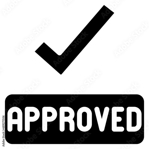 Approved Check Mark Icon