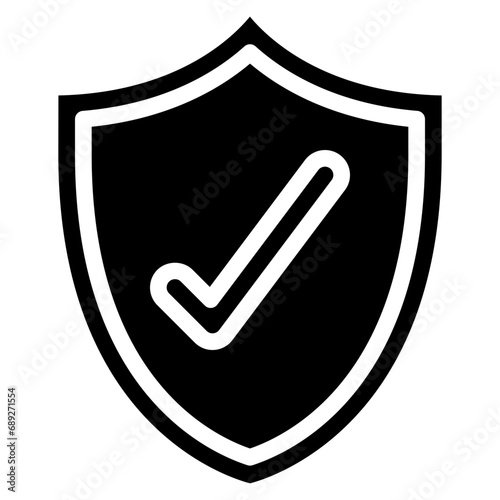 Check Mark Shield Icon