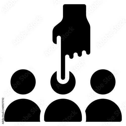 Select Person From Group Icon